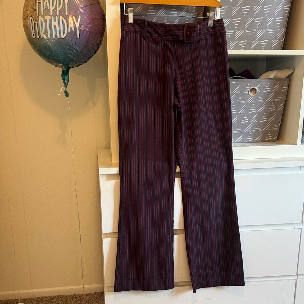 Cache Multicolor Striped Pants - image 1